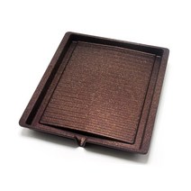 ₫th₫ 사각석쇠 업소용불판 멀티구이팬 삼겹살그릴 스테이크그릴 스테인레스석쇠 _₦00ea, ₪^^_ 국내산 인터쿡 티타노블 5중코팅 엠보 사각그릴, ♬