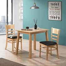 [솔직한가격] CZ2150 고무나무 원목 2인 식탁 2colors가구전문점 빠른대응, 내추럴