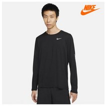 나이키 긴팔티 OQB 나이키 드라이 핏 엘리먼트 러닝 크루 DD4755 010, 블랙계열 105