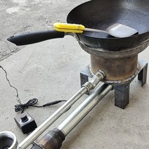 폐유난로 가열로 열풍기 사육장 보일러 온실 공업용 히터, E. 지름16cm-파란불꽃수평버너+송풍기