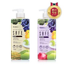 [엘지생활건강] 세이프 주방세제 725ml x 2개 택1(천연미네랄/발아현미), 옵션:천연미네랄