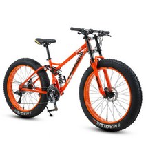 MTB 자전거 산악자전거 입문용mtb 하드테일 풀샥 알루미늄, 7 속도, 24인치, 레드(스포크 휠)
