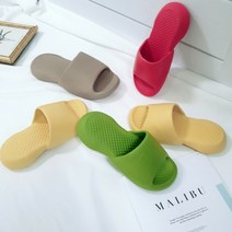 실내 여성 남자 쿠션 발편한 사무실슬리퍼 층간소음 거실화 임산부 실내 슬리퍼, 옐로우(여성)