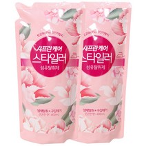 샤프란케어 스타일러 섬유탈취제 은은한 향 리필 400ml, 2개