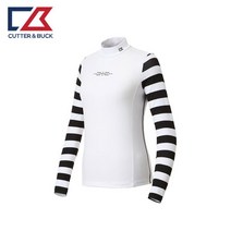 커터앤벅 여성 와끼 파이핑 반목 티셔츠 1119120109 WH