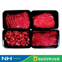 [기타] 축협한우 선물세트(산적+불고기+국거리+장조림/2.4kg), 상세 설명 참조