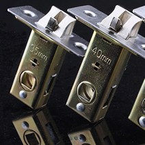 도어 손잡이 래치 힌지 캐치 35mm 40mm 방문 셀프 수리 자가 교체 DIY 부속 볼트 컵핸들 잠금핀 시건 화장실 욕실문 리모델링 구옥 빌라 아파트, B 40mm