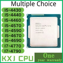 Intel Core I5 4430 4440 4460 4570 4590 4670 I7 4690 4770 4790 GHz 8M 5.0GT/s LGA 3.4 SR147 CPU 데스크탑, [09] I7-4790