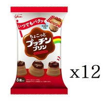 글리코 조그만 푸칭푸딩 밀크쇼콜라 120g x 12개 (1박스), 1박스 (120g X 12개입)
