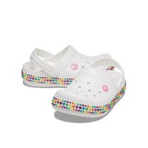 크록스 본사공식 키즈 CROCBAND GEM BAND CLOG K WT (22SKCL207605)
