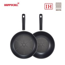 [해피콜] 콜렉트 IH 인덕션 프라이팬 2종B, 2종B세트(프라이팬28cm/궁중팬2