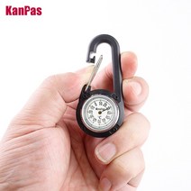 KANPAS 미니 온도계 습도계 수동측정 섭씨 화씨 휴대용 백패킹 캠핑 차박 오토캠핑, 고리 온도계