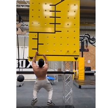 전문 헬스장 등반 핑거 보드 체력 훈련 클라이밍 보드, 블루