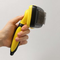 안아픈 원터치 강아지빗 고양이 힐링브러쉬 푸들 포메라니안 비숑슬리커 죽은털 애견엉킨털제거
