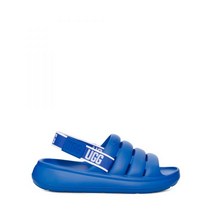 UGG 어그 for men 투웨이 로고 스트랩 슬라이드 스포츠 예 - 블루