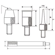 GDG6948 다이얼인디게이터-액세서리 21AAA259F 5 2x50mm (1EA) 게이터/인디게이터/측정용다이얼인디게이/인디게이터악세서리
