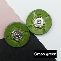 도금기 도금기계 자동코팅기 5Pcs 의류에 대 한 10-25mm 라운드 골드 컬러 금속 스냅 단추 봉 제 응용 프로, 12 Grass Green_05 20mm