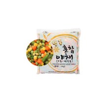 혼합 야채 믹스 4종 1kg 냉동야채 152553, 혼합 야채 믹스 4종 1kg 냉동야