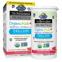 Garden of Life Probiotics Organic Kids 가든오브라이프 프로바이오틱스 미국자연주의인증 30 ct 1팩