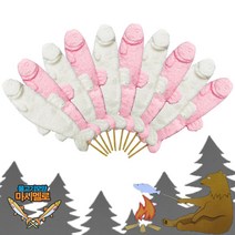 예이니식품 물고기 모양 마시멜로우 10개(36gx10개) 어린이선물캠핑여행간식