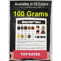 헤어 빌딩 섬유 100g 3.5 oz 분 리필 컨실러 토픽 Xfusion 같은 경쟁사의 병에 사용할 수 있습니다 다크 브라운, 어두운 갈색