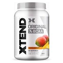 Scivation Xtend BCAA 7000mg Mango Madness (망고 매드니스) 90잔분 사이베이션 익스텐드 필수 아미노산 1 278g 글루타민 2 500mg