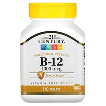 21st 센추리 21st 센추리 B12 서방정 1000mcg 타블렛 1, 1000 mcg