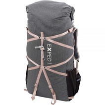 엑스패드 남성용 라이트닝 60팩 백패킹 하이킹 등산 백팩 배낭 가방, 60L, Black