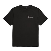[매장 A/S 가능] 내셔널지오그래픽 루나서페이스 그래픽 반팔 티셔츠(CARBON BLACK) N212MTS230 러브킥스