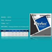 일렉기타줄 베이스 기타줄 1 세트 케이 일렉트릭 베이스 스트링 456pcs 스트링 게이지 .045 100 .040 125 .030 125 니켈 합금 권선 내부 배선 뮤지컬, 없음, typeb qb295-5 문자열