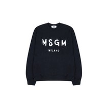 [엠에스지엠] [MSGM] 남성 배색 로고 맨투맨