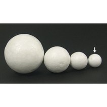 스티로폼 공 우드락 볼 원형 스치로폼 백구, 1, 지름25mm-30개