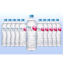 석수 (무라벨 유라벨 교차 발송) / 라벨프리, 24개, 1000ml