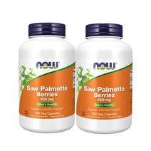 나우 푸드 쏘팔메토 플라보노이드 베리 550mg 250베지캡슐x 2