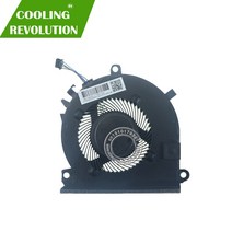 노트북 CPU 냉각 팬 DFS2000055K0T DC5V 0.5A 4 핀 HP 파빌리온 게임용 사무용 게이밍 15-EC L77560-001, 기본