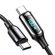 [주파집] LED 디스플레이 100w C to C 고속충전 케이블 2m, 상품선택:led CtoC 케이블100w 2m