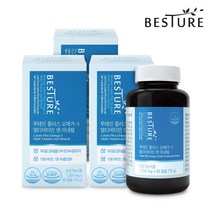 베스처 루테인 필러스 오메가3 멀티비타민 앤 미네랄 60캡슐 (2개월분), 1250mg, 3병