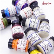 동아측기 가죽 염색 물감 엔젤러스 엔젤러스 아크릴 레더페인트 84색, 064_Red