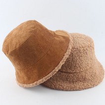 유행 방한 양털 벙거지 버킷햇 겨울 털모자 코디 여행모자 바캉스모자 챙모자 커플모자 빅사이즈