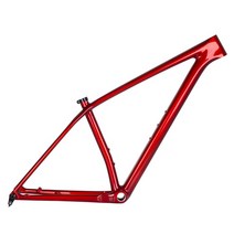 Spcycle 29er MTB 카본 프레임 BSA 12x148mm 부스트 XC 하드 테일 산악 자전거 초경량 T1000 29, Size L Matt, [01] Metallic 레드