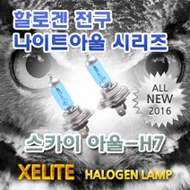 YF쏘나타 하이브리드 12 전조등 할로겐 전구 2개1세트, 2개