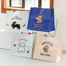 로마네 타포린백 라지 재활용가방 이쁜 장바구니 분리수거가방 가정용 분리수거함 곰돌이장바구니 강아지에코백 곰돌이에코백 바게트베어 구름이 페이지 도낫베어