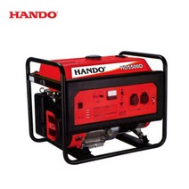 한도 5kw 발전기 가솔린 HD5500D 4행정, 6. HD7500DE 키시동/바퀴, 1개