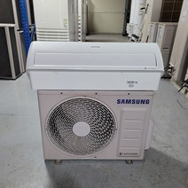 중고벽걸이에어컨 삼성전자 AR07M5170HZN 7평 인버터 2017년 리모콘 실외기포함 무풍냉방 가정용 세척점검