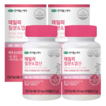 한미헬스케어 데일리 철분 & 엽산, 90정, 6개