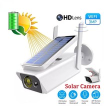 태양광 패널 인버터 설치 태양열 미니 열 카메라 3mp 방수 무선 전지 저전력 배터리 전원 CCTV HD 감시 IP 카메라, With Battery 128G