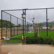 실내 축구장 경기장 코트장 보호 울타리 그물망, 높이 2미터 및 가로 막대 2개 세트