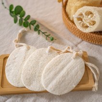 친환경 압축형 천연수세미 4개입 제로웨이스트 캠핑설거지 다용도 루파, 압축형 4개입