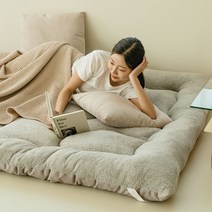 2022년 New 발열토퍼 두꺼운 양털토퍼 플리스 후리스 자가발열 매트리스, Q_자이언트(4.0kg)