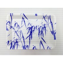 청죽 77호 100개입 / 대림 회 접시 그릇 용기 일회용 PSP 포장 초밥 트레이